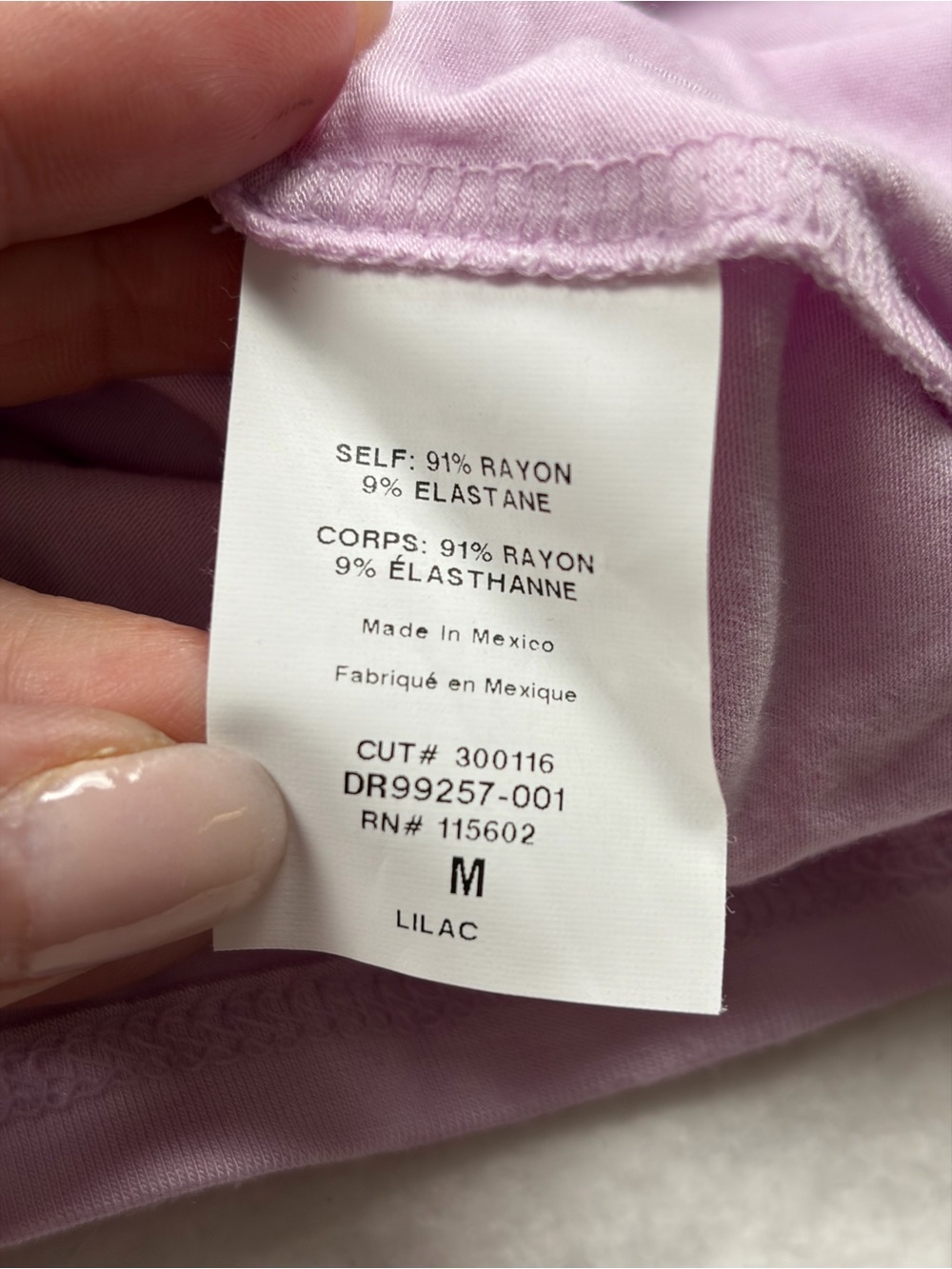 All in Favor |  lilac | Tank Bodycon Mini Dress M - Picture 6 of 6